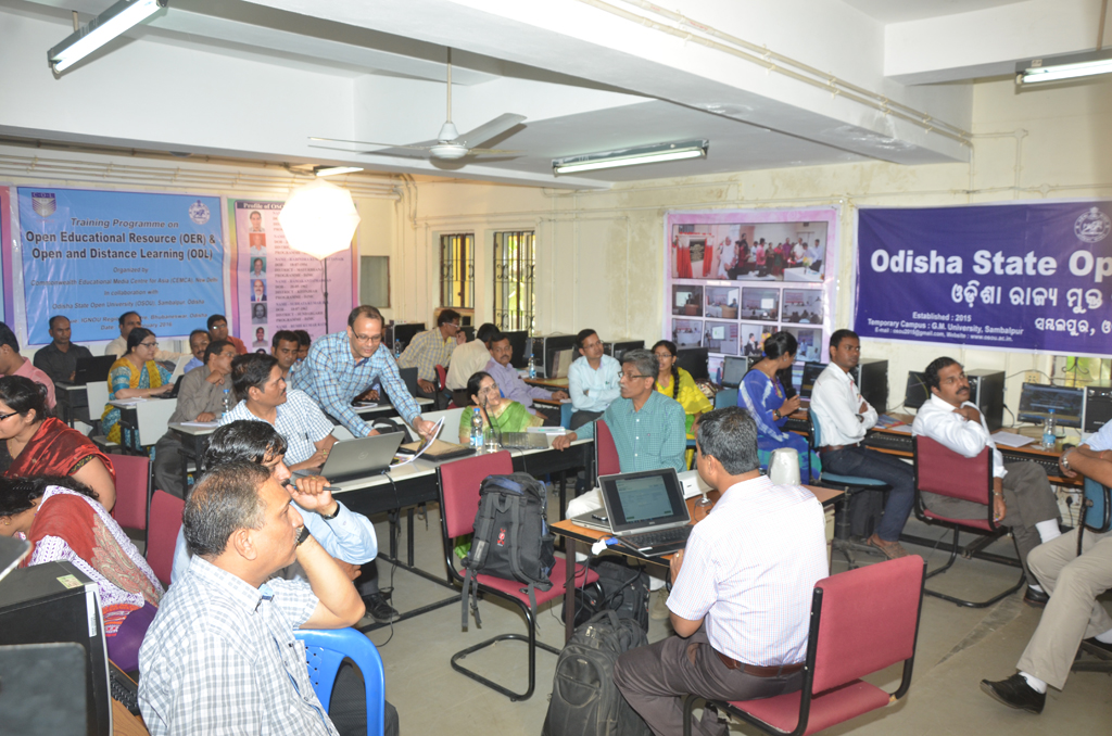 Day 2 Photo of Training Programme on OER & ODL