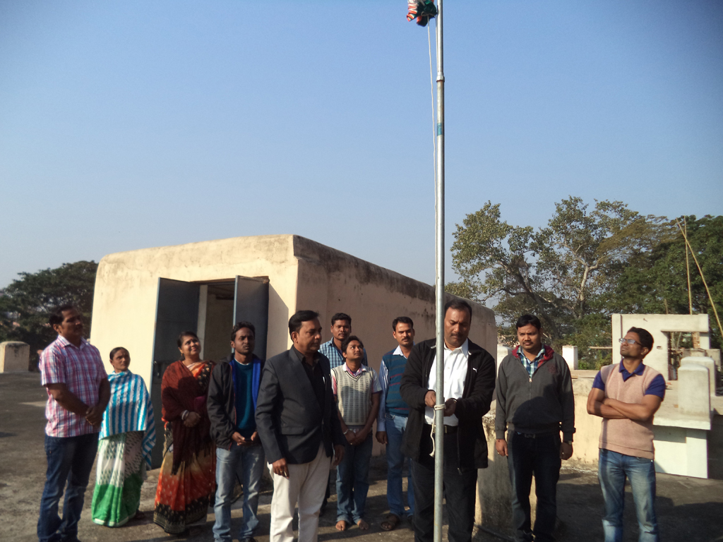 67th Republic Day observation at OSOU, Sambalpur Headquarter