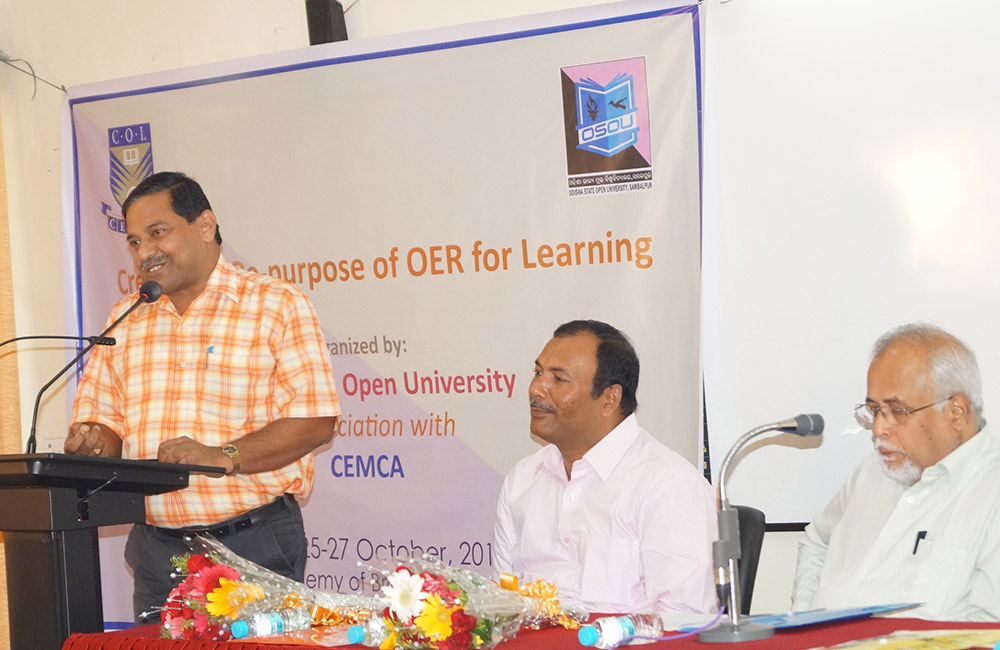 Workshop on Create and Re-purpose OER for Learning by OSOU and CEMCA