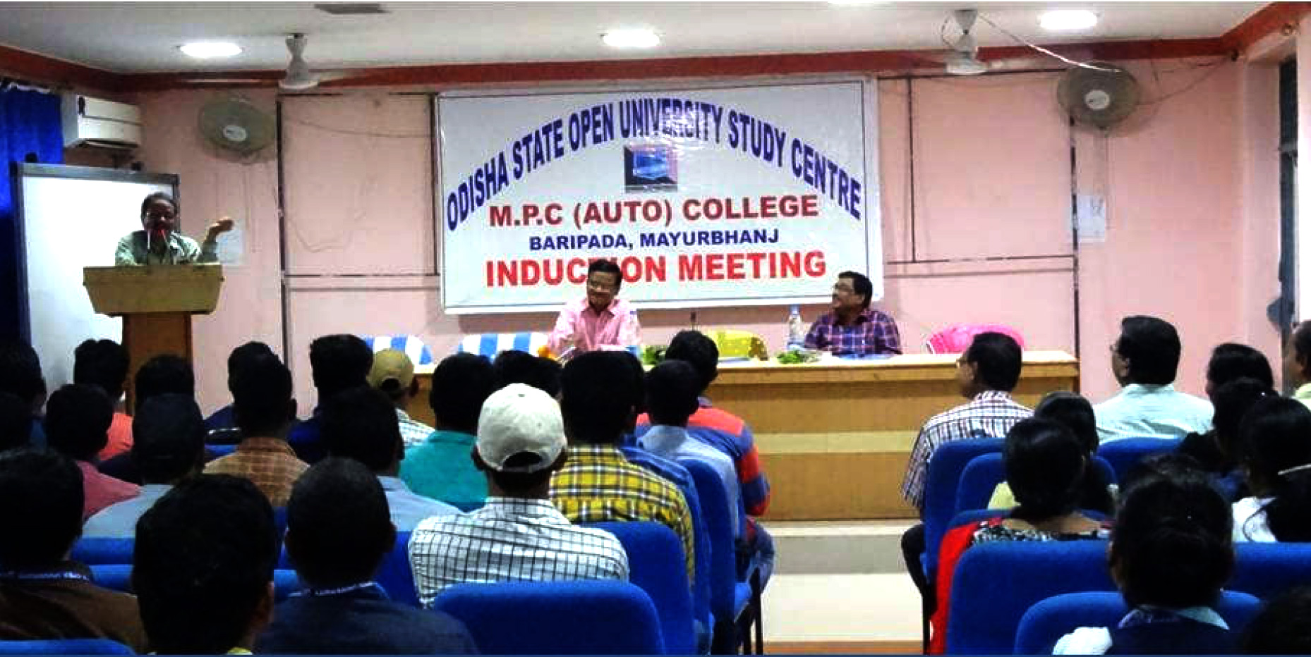 MPC auto. College Induction Meeting 2017-18