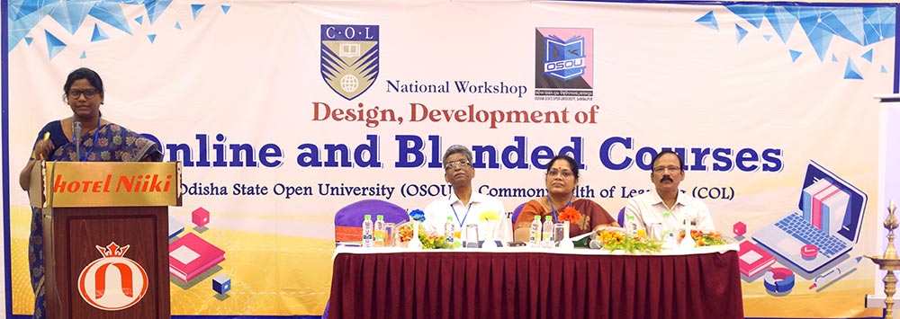 National Workshop on Design, Development of Online and Blended Courses