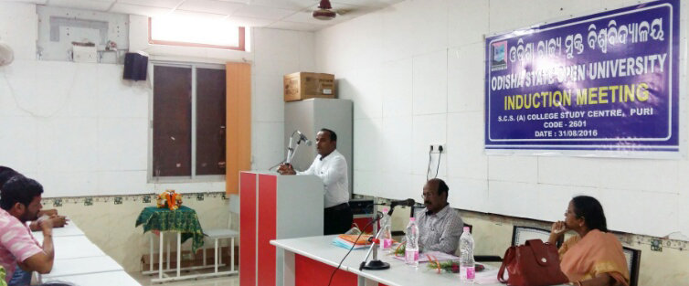 Induction Meeting at SCS (Autonomous) College, Puri